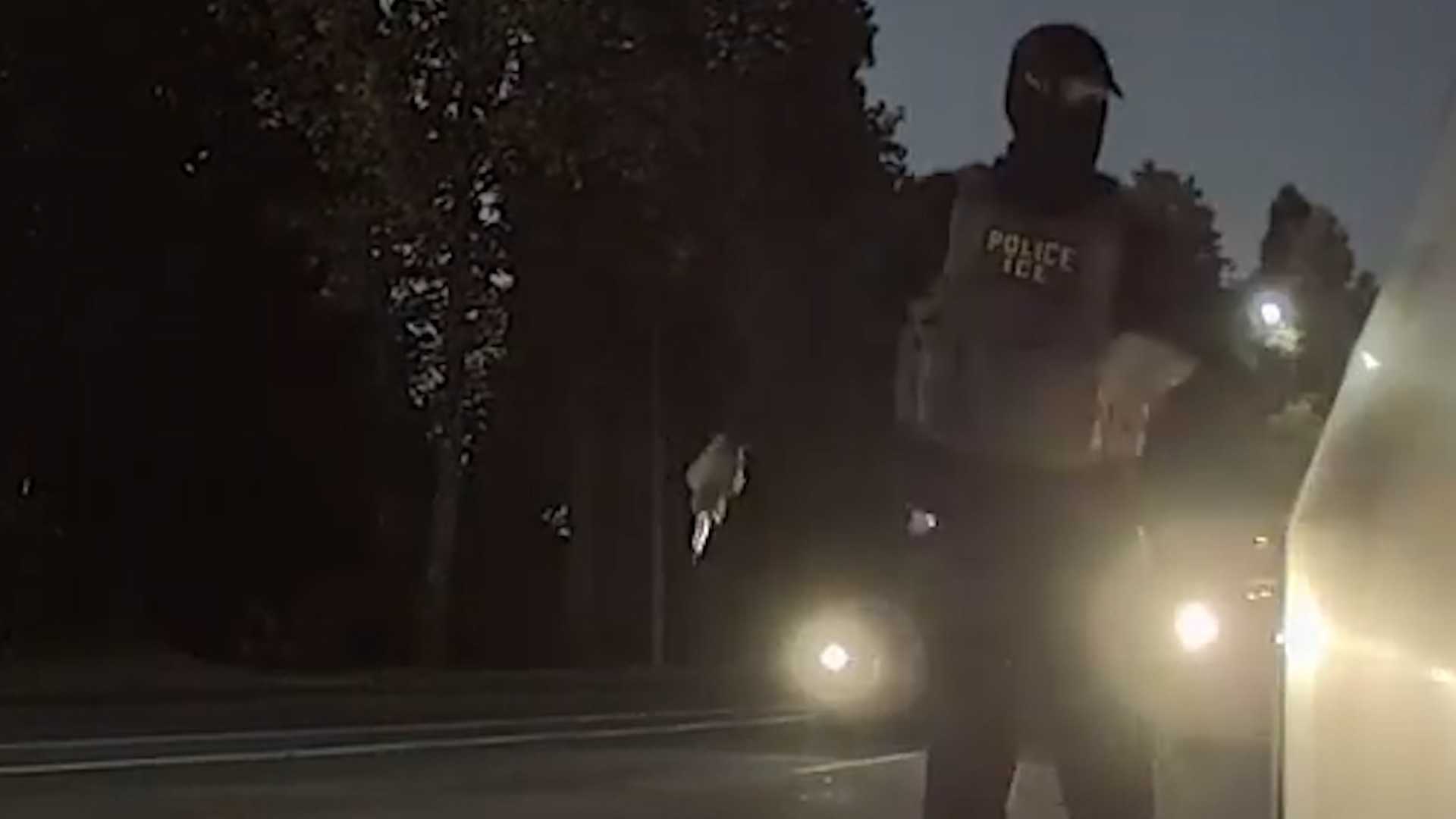 ACLU releases video of ICE agent slashing tires of a legal observer in Oregon — WISN 12 Milwaukee