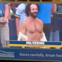 Here’s Milverine’s message to the World Series champion Milwaukee Brewers, and that’s it — Elm Grove Arts news